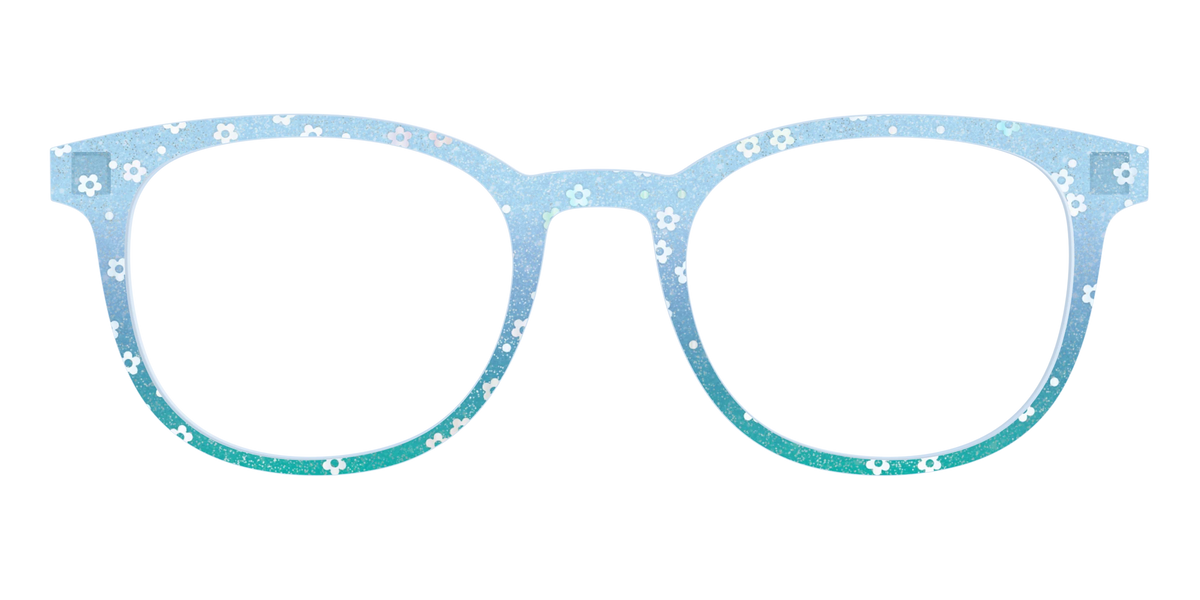 The Sky Blue Crystal with Daisy Glitter