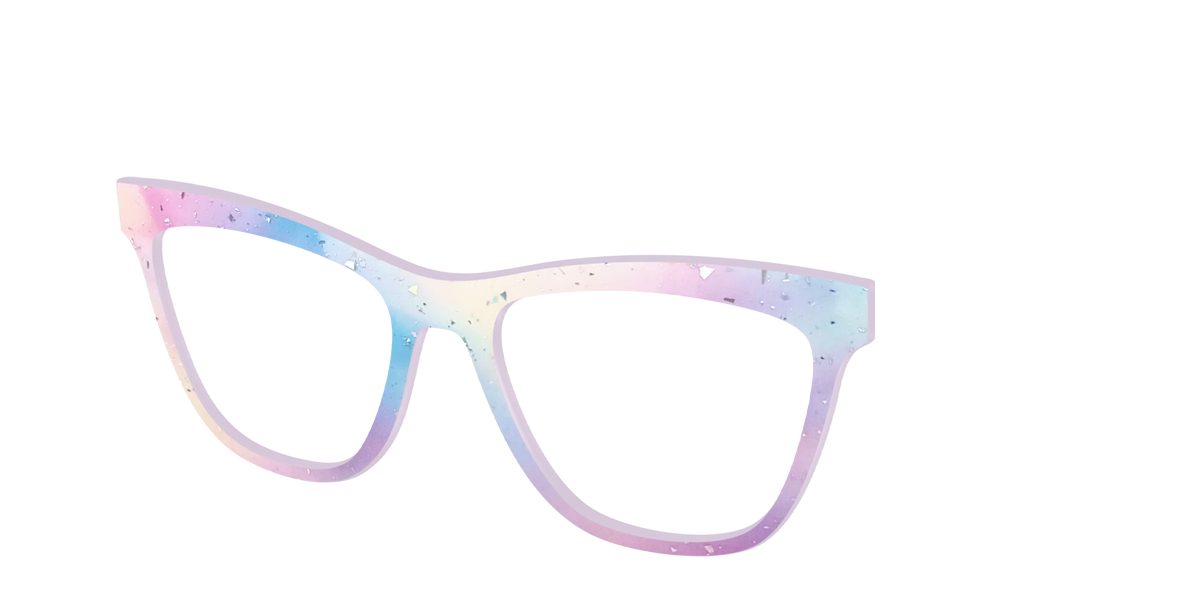 The Dreamy Pastel with Holographic Glitter