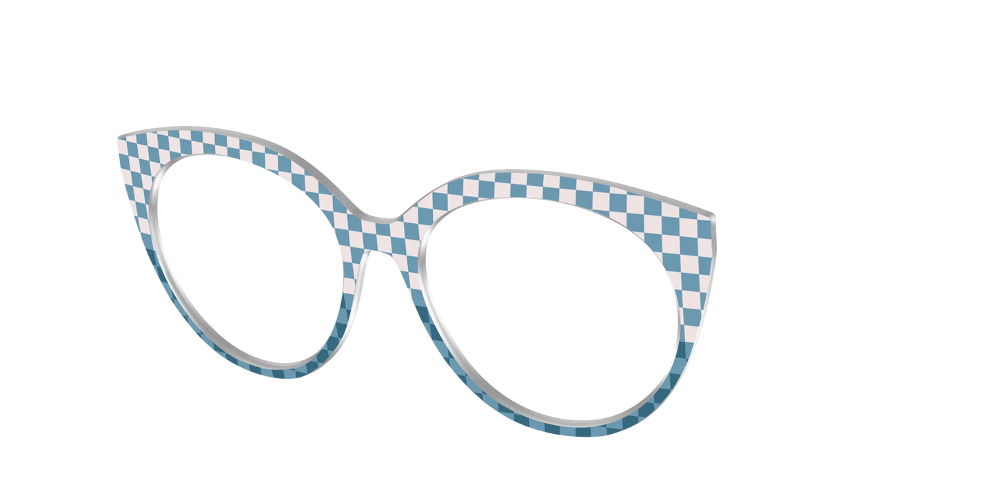 The Cerulean Check Split