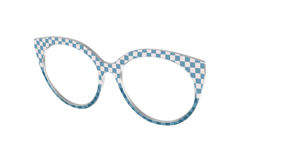 The Cerulean Check Split