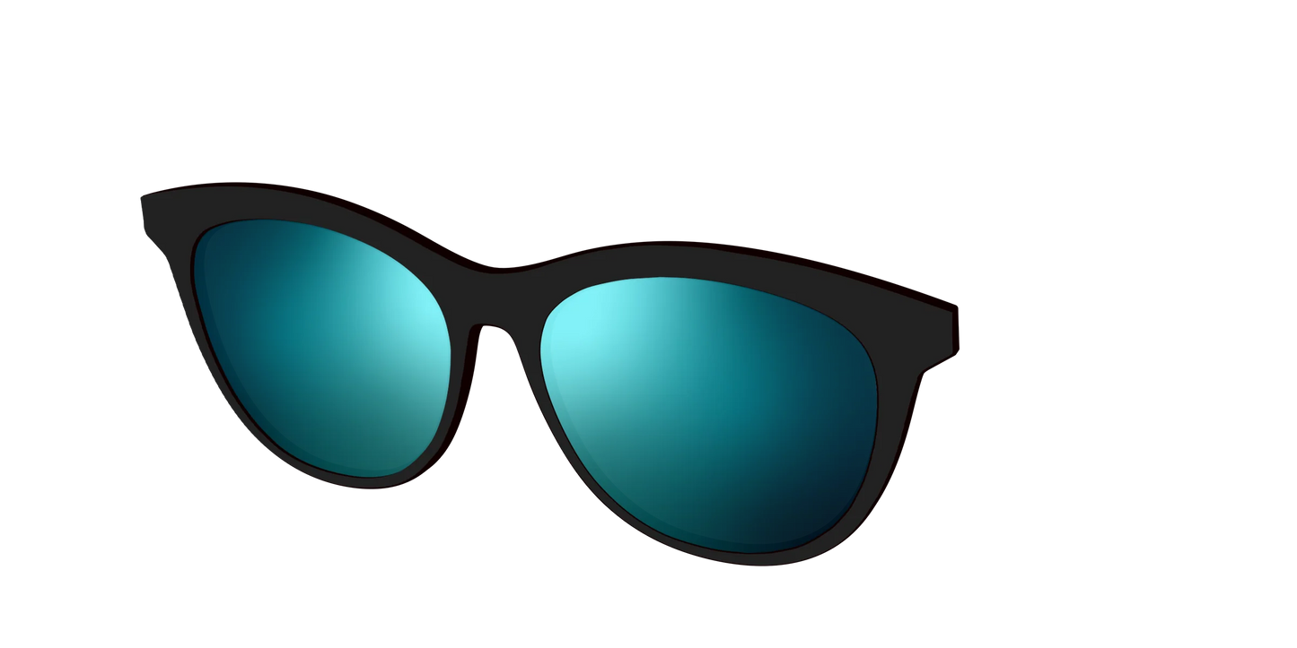 The Polarized Blue Reflective Sun Top