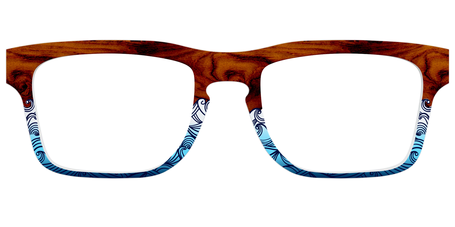 The Blue Wood Waves