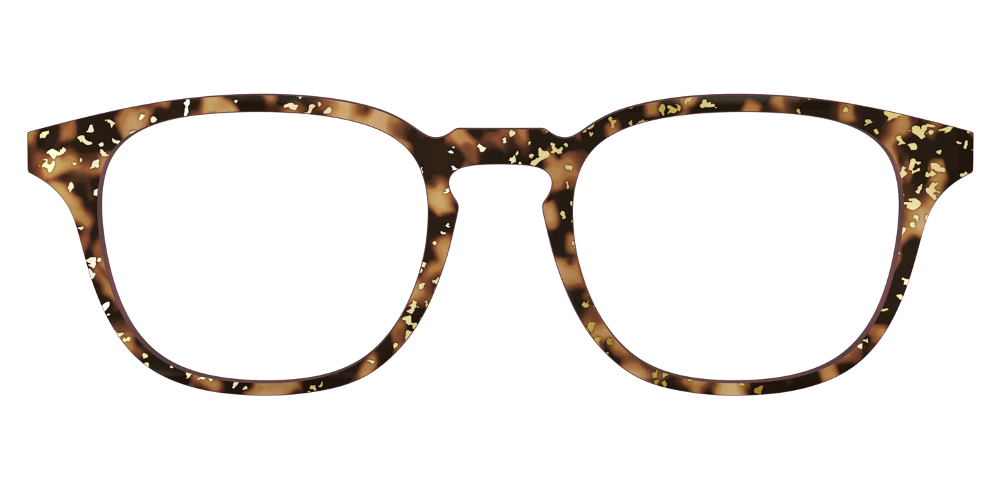 The Sandalwood Tortoise with Gold Foil