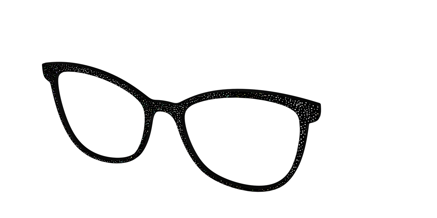 The Black Holographic Mini Dot
