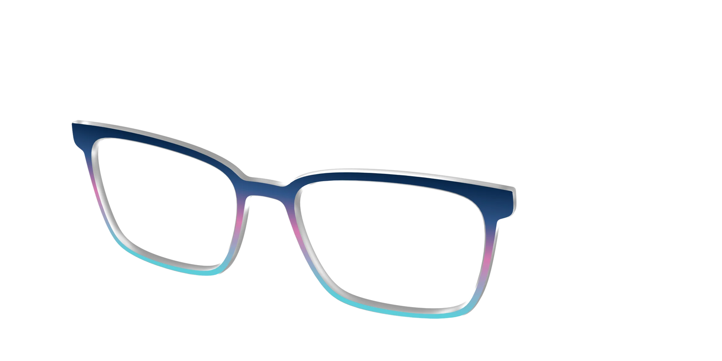 The Midnight to Aquamarine Gradient