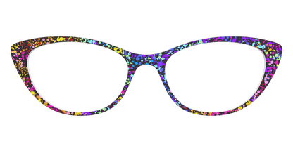 The Rainbow Splatter Black