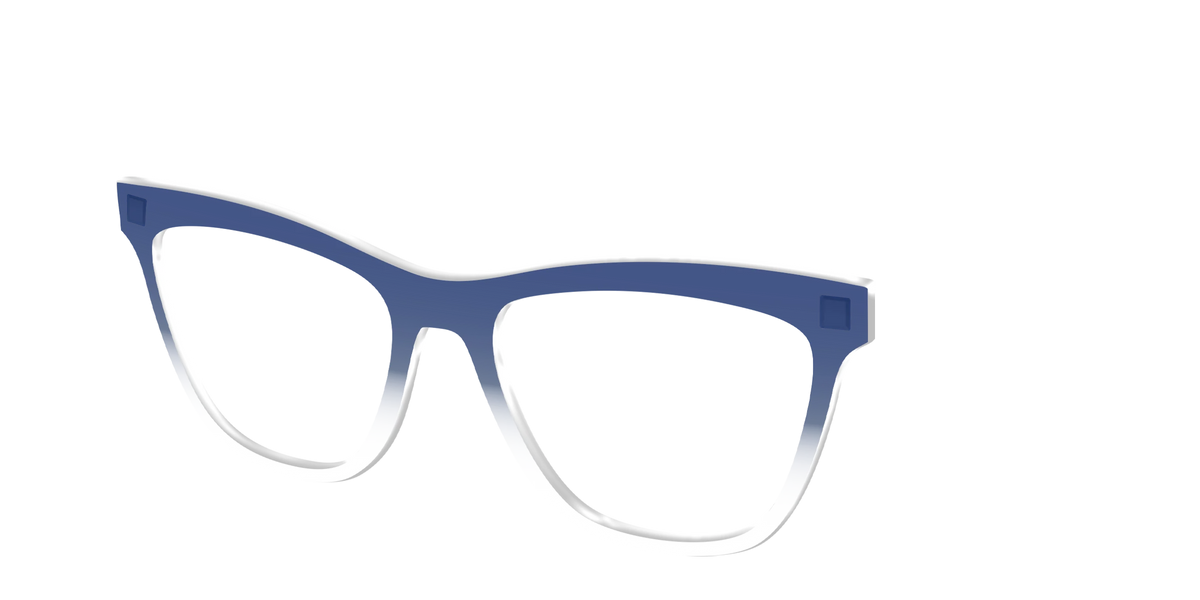 The Navy Gradient Crystal
