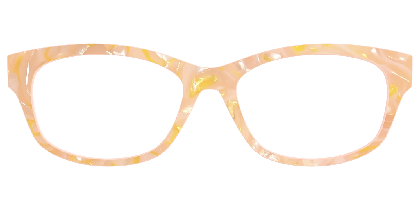 The Peach Creamsicle Pearl Marble