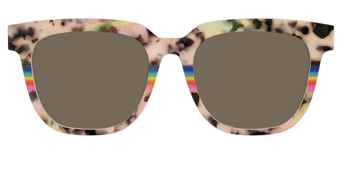 The Polarized Prism Split Tortoise Sun Top