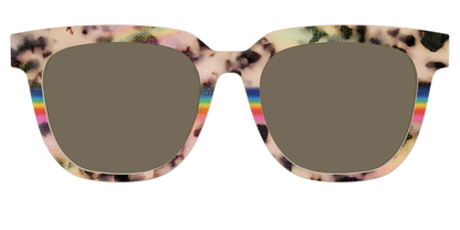 The Polarized Prism Split Tortoise Sun Top