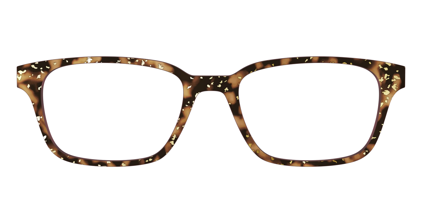 The Sandalwood Tortoise with Gold Foil