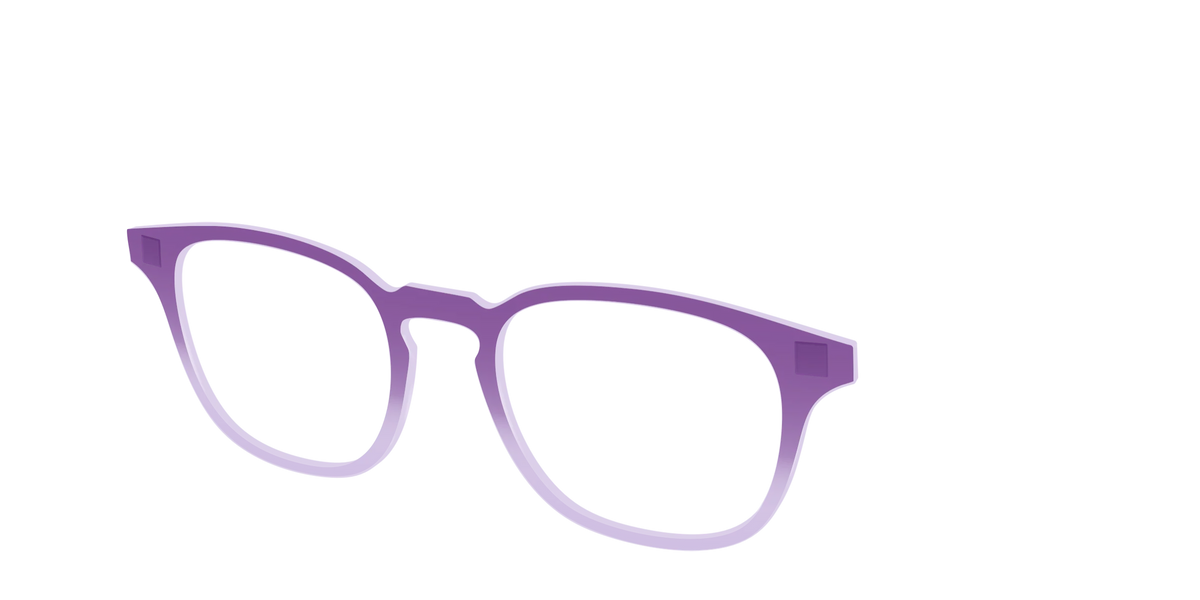 The Plum to Lilac Gradient Crystal
