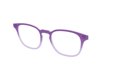The Plum to Lilac Gradient Crystal