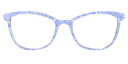 The Reef Blue Shell Lace