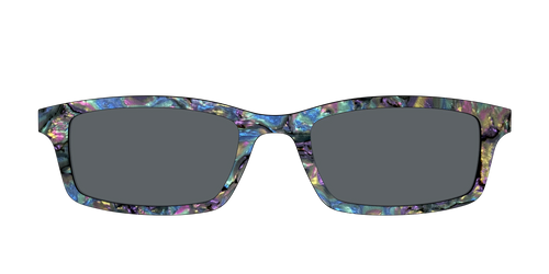 The Polarized Midnight Abalone Sun Top