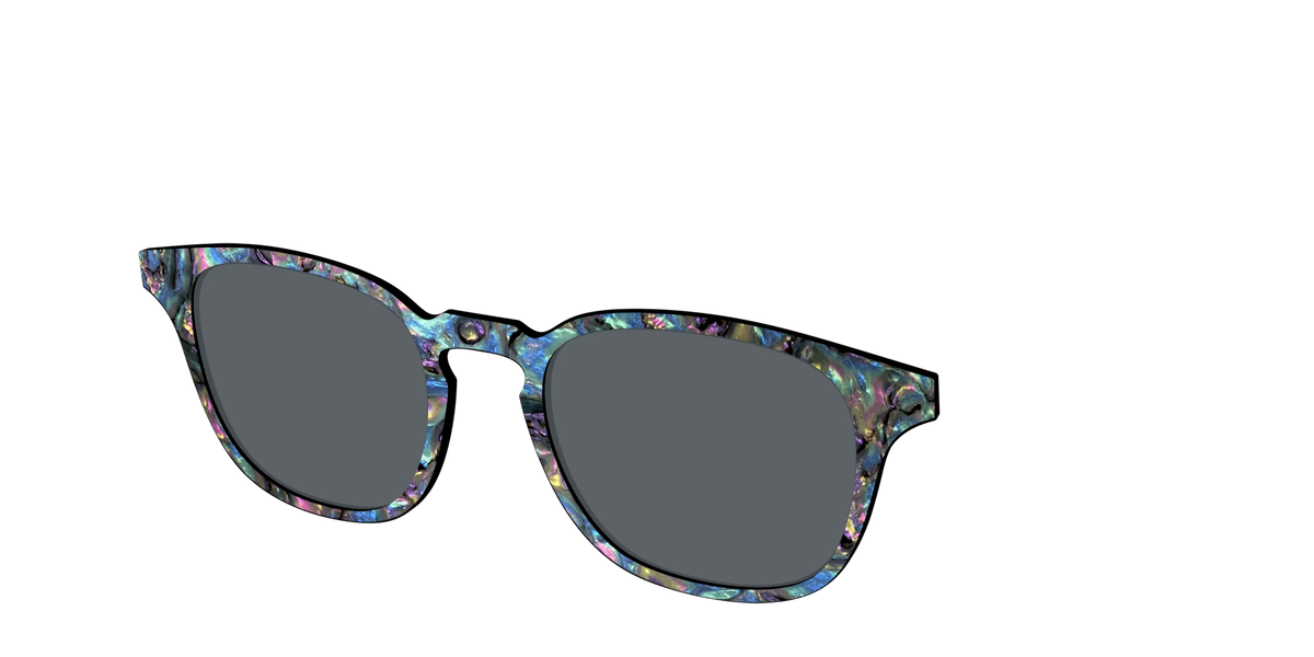 The Polarized Midnight Abalone Sun Top