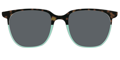 The Polarized Matcha Split Sun Top