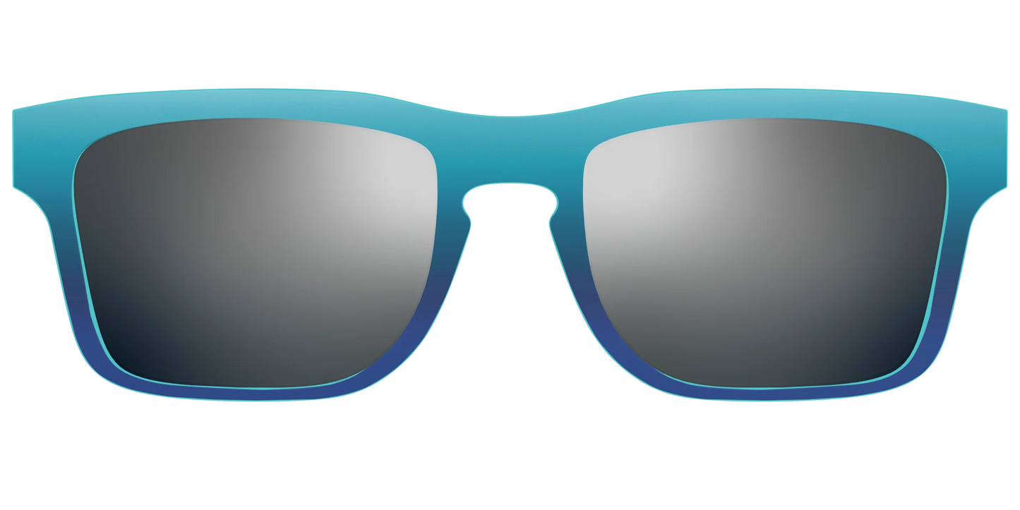 The Polarized Ocean Blue Sun Top