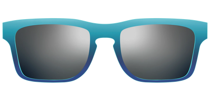 The Polarized Ocean Blue Sun Top
