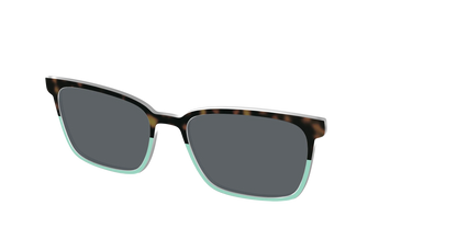 The Polarized Matcha Split Sun Top