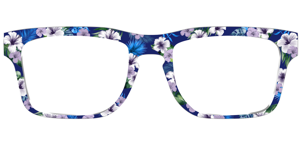The Tropical Blue Blossoms