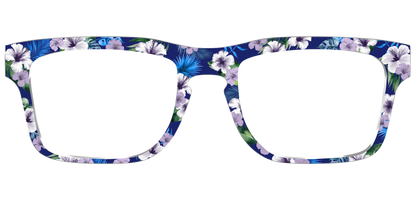 The Tropical Blue Blossoms