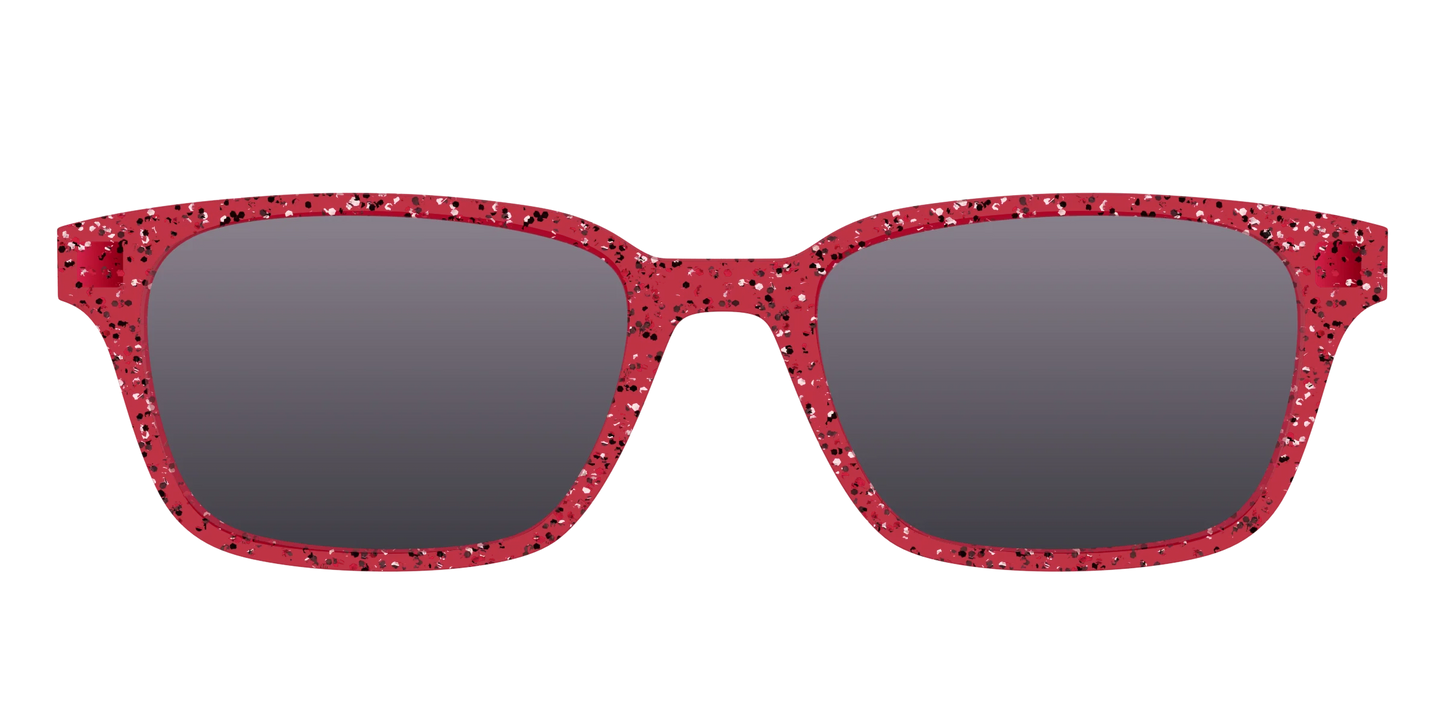 The Polarized Ruby Sparkle Sun Top