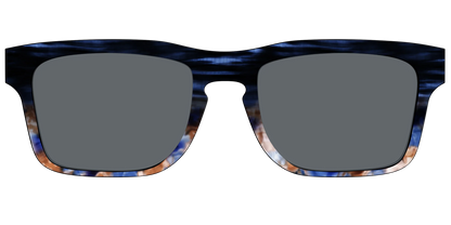 The Polarized Blue Horn Tortoise Sun Top