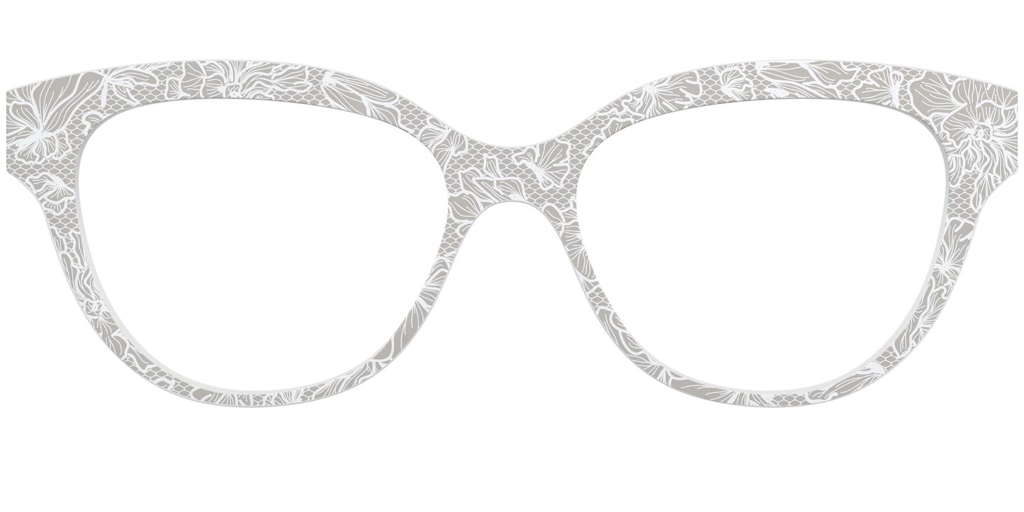 The Taupe Floral Lace