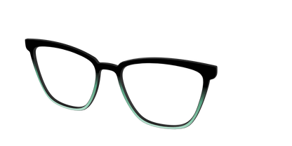 The Black to Spearmint Gradient