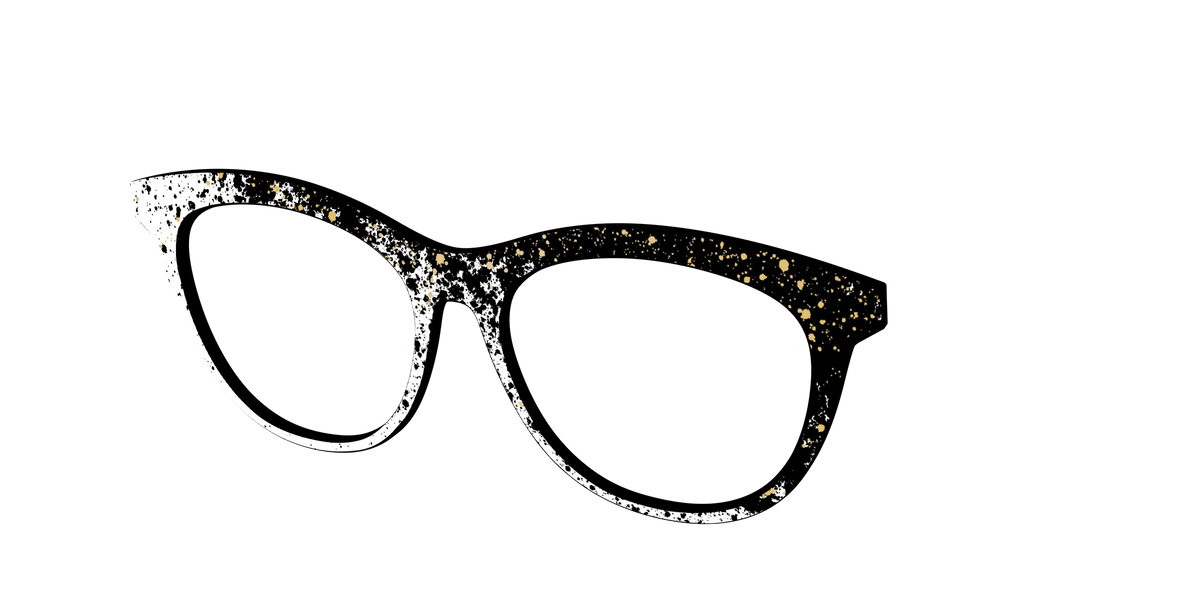 The Black & White Splatter