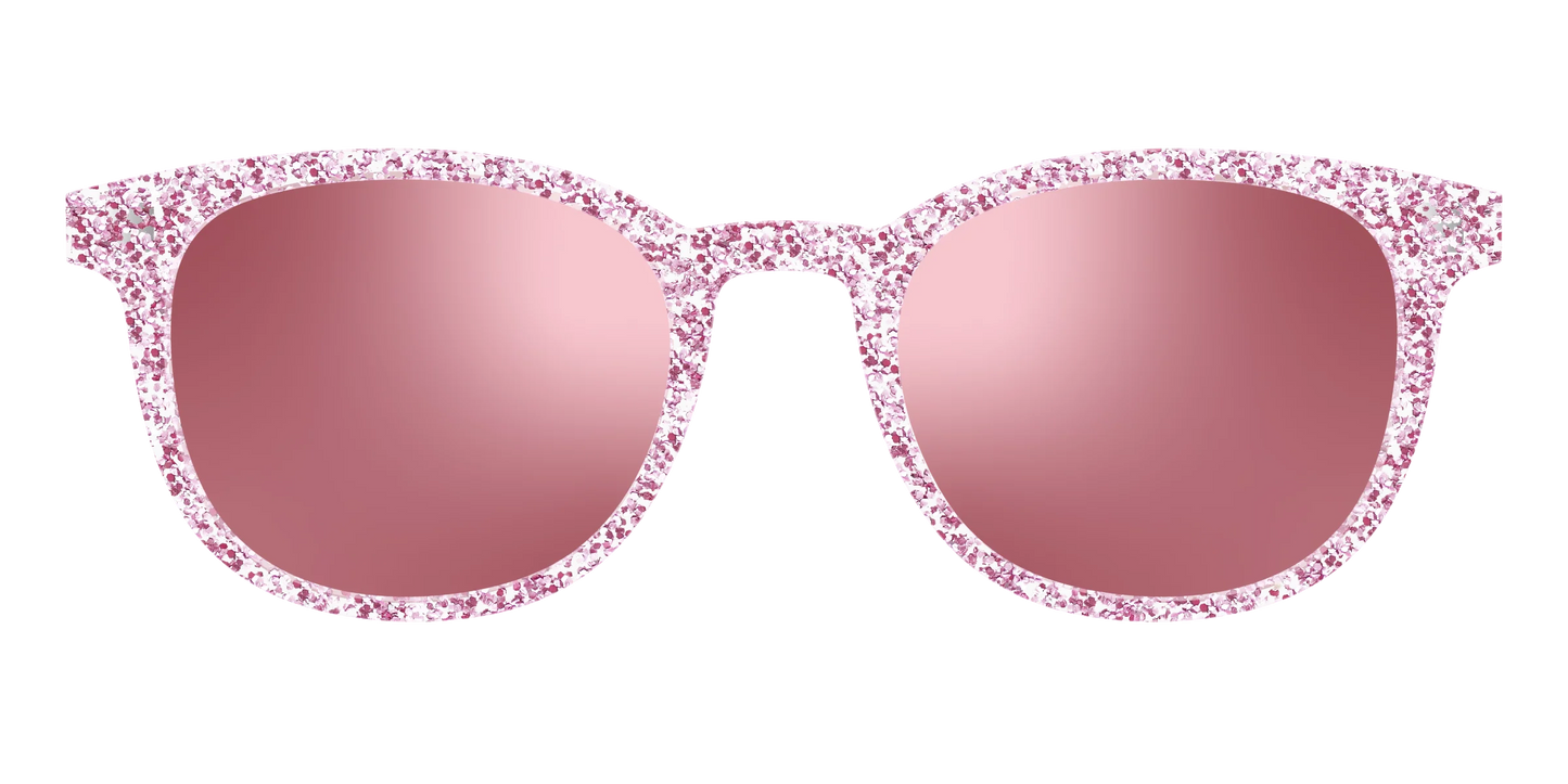 The Polarized Rose Gold Sparkle Sun Top