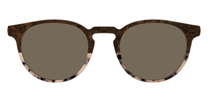 The Polarized Dark Oak Tortoise Split Sun Top