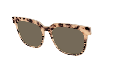 The Polarized Bisque Tortoise Split Sun Top