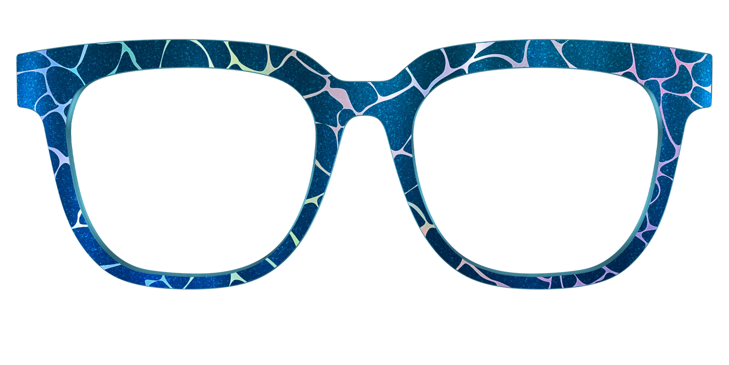 The Teal Shimmer Holographic Pool