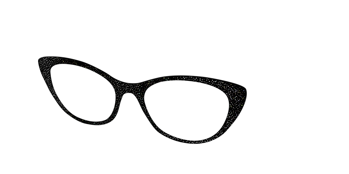 The Black Holographic Mini Dot