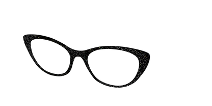 The Black Holographic Mini Dot