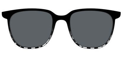 The Polarized Checkerboard Fade Sun Top