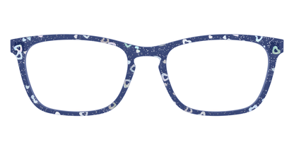The Denim Heart Glitter Crystal