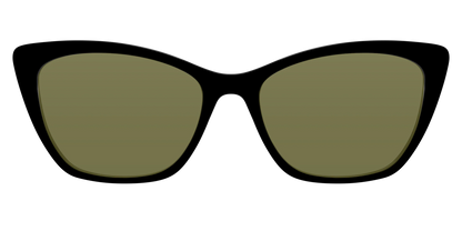 The Black with Green Racquet Sport Lens