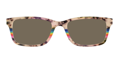 The Polarized Prism Split Tortoise Sun Top