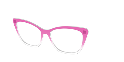 The Magenta Gradient Crystal