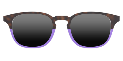 The Polarized Purple Tortoise Sun Top