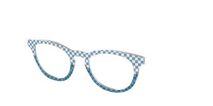 The Cerulean Check Split