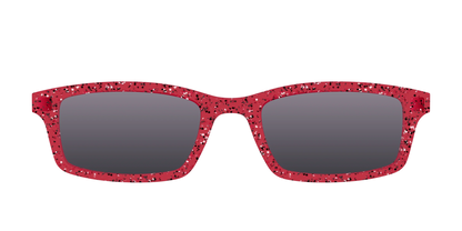 The Polarized Ruby Sparkle Sun Top