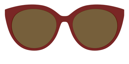 The Polarized Burgundy Sun Top