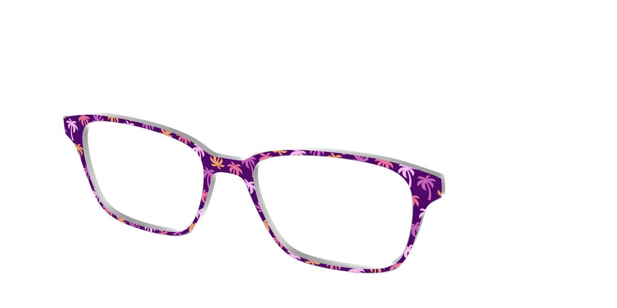 The Violet Palm Trees