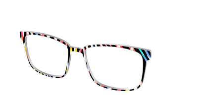 The Vivid Zebra Stripes