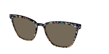 The Polarized Oasis Tortoise Split Sun Top