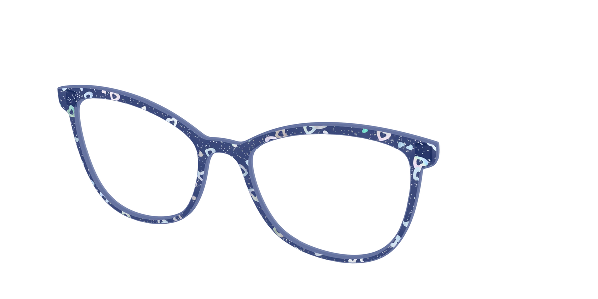 The Denim Heart Glitter Crystal